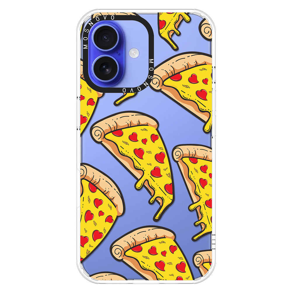 Pizza Phone Case - iPhone 16 Plus Case - MOSNOVO