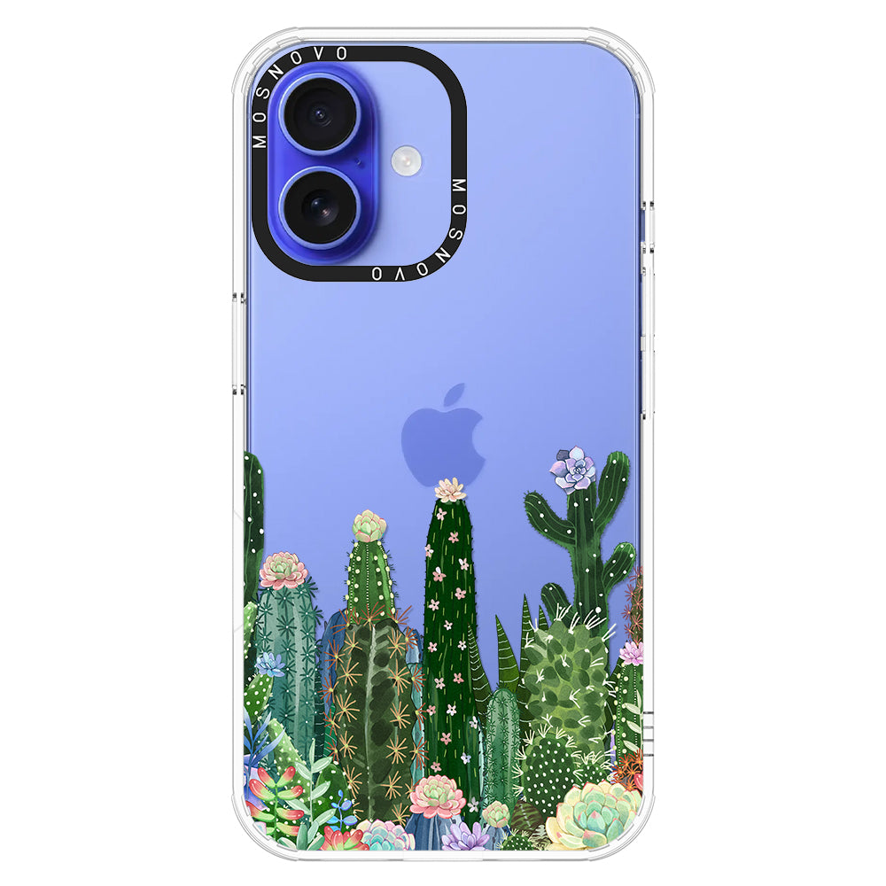 Desert Cactus Phone Case - iPhone 16 Plus Case - MOSNOVO