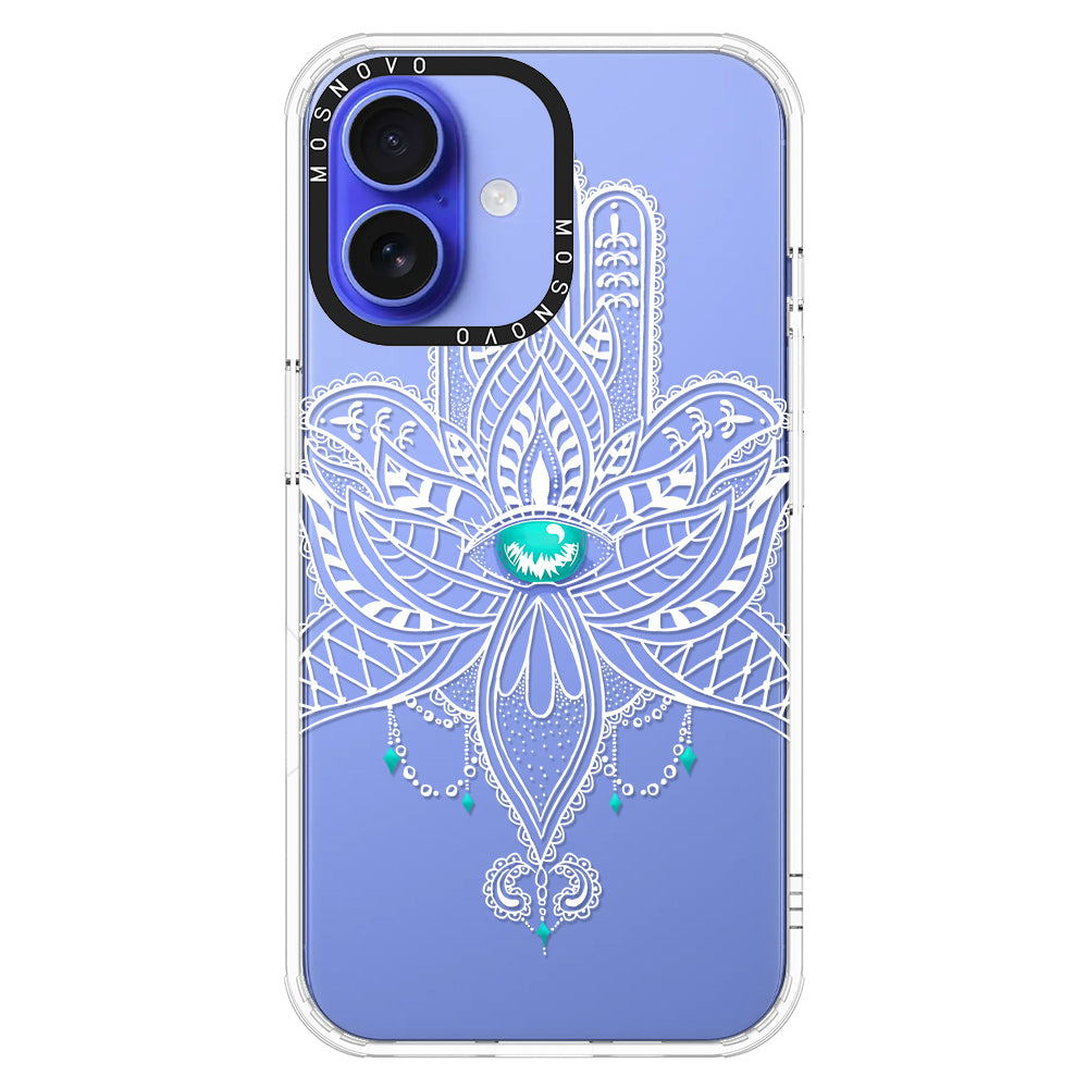 Hamsa Hand Phone Case - iPhone 16 Case - MOSNOVO