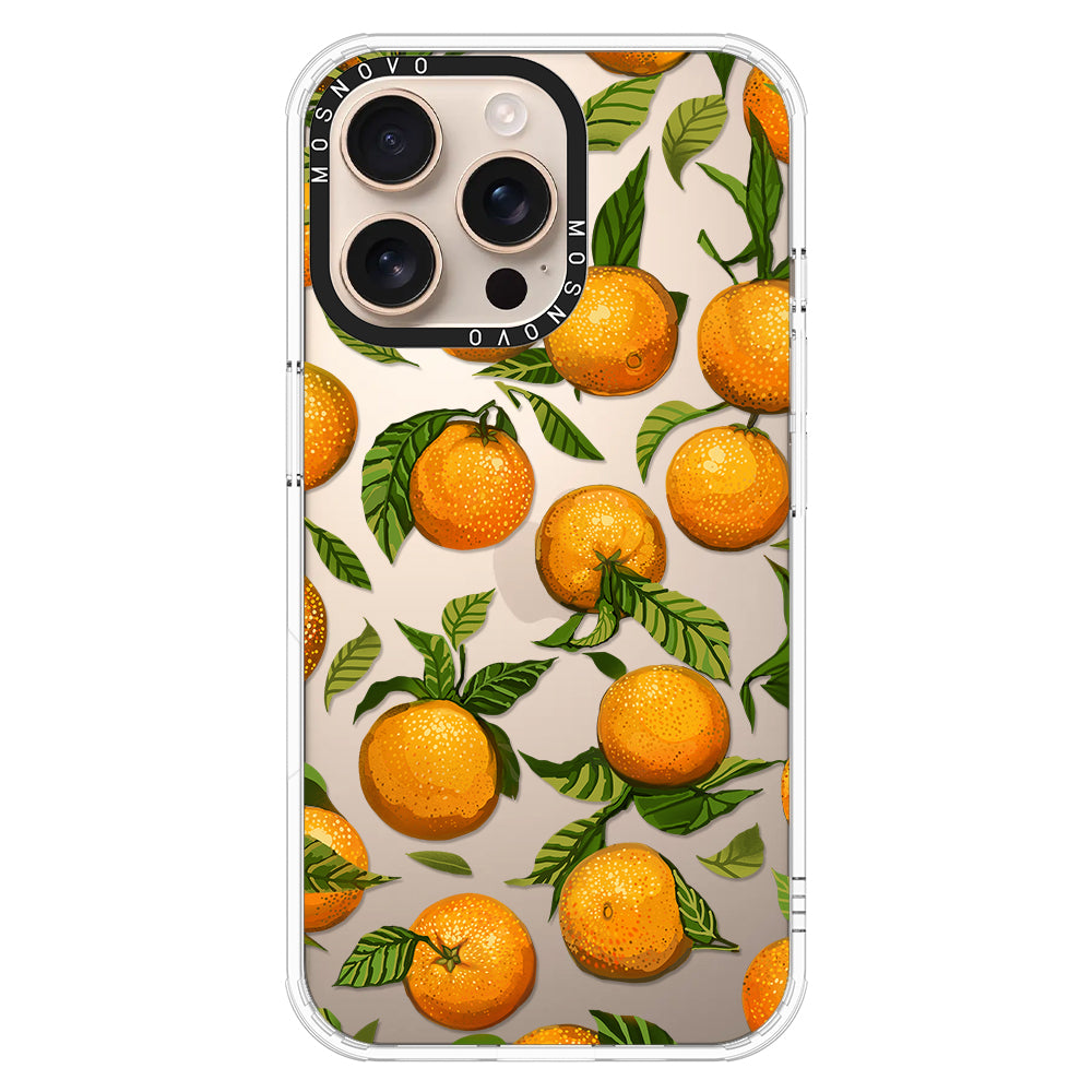 Tangerine Phone Case - iPhone 16 Pro Max Case - MOSNOVO