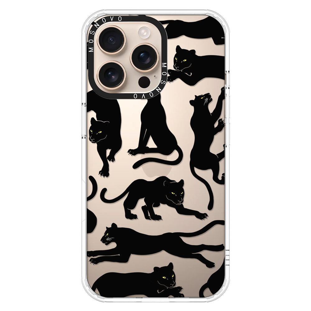 Black Panther Phone Case - iPhone 16 Pro Max Case - MOSNOVO