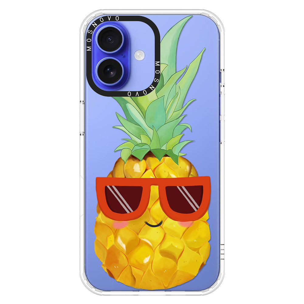 Cool Pineapple Phone Case - iPhone 16 Case - MOSNOVO