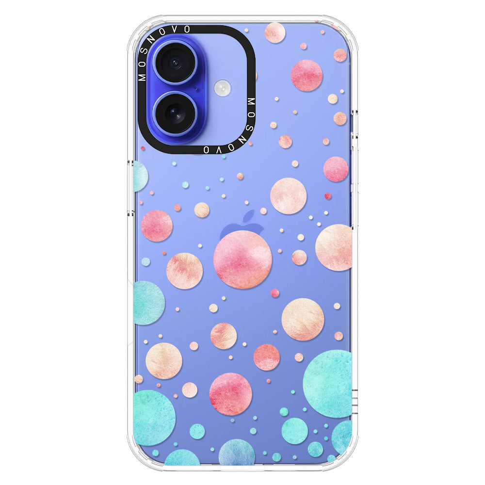 Colorful Bubbles Phone Case - iPhone 16 Plus Case - MOSNOVO