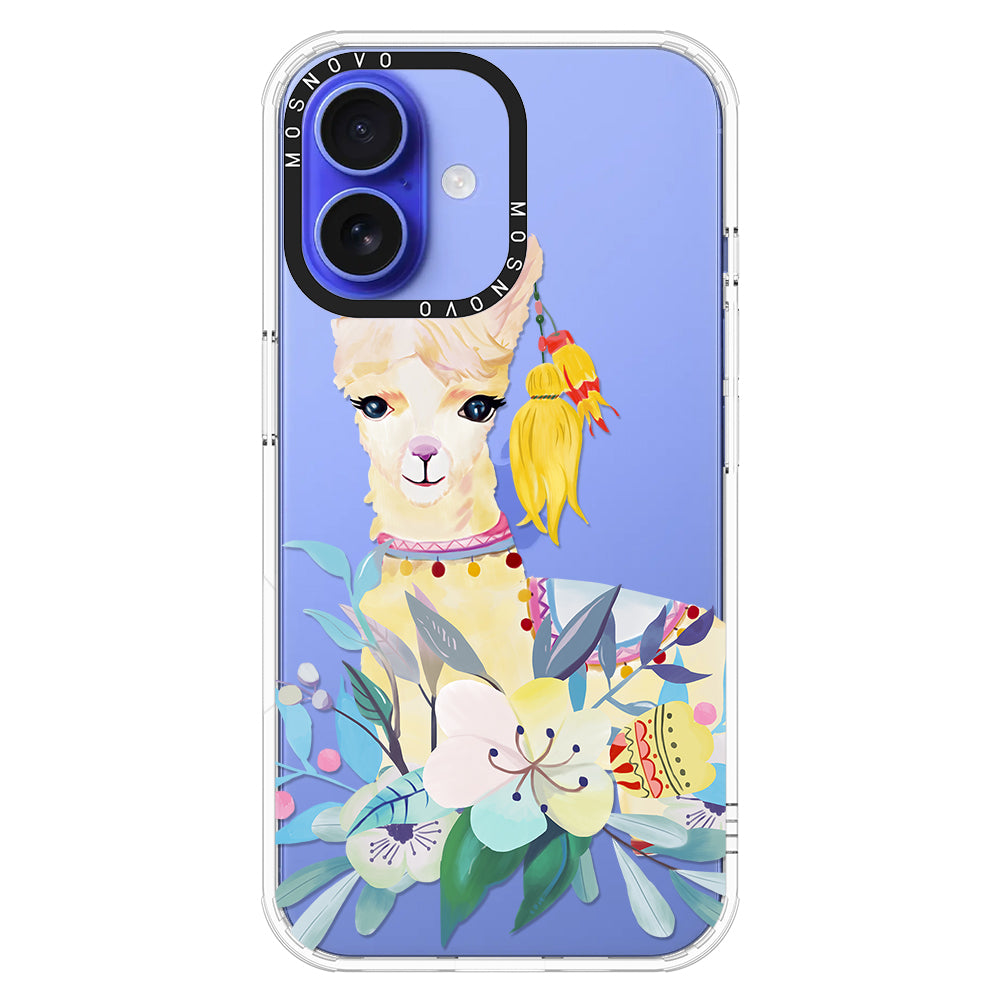 Boho Llama Phone Case - iPhone 16 Case - MOSNOVO