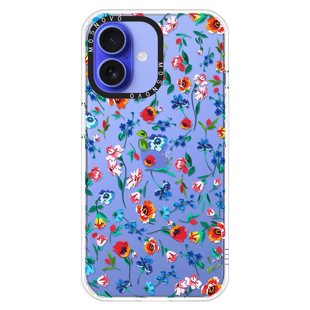 Little Wild Flower Phone Case - iPhone 16 Case - MOSNOVO