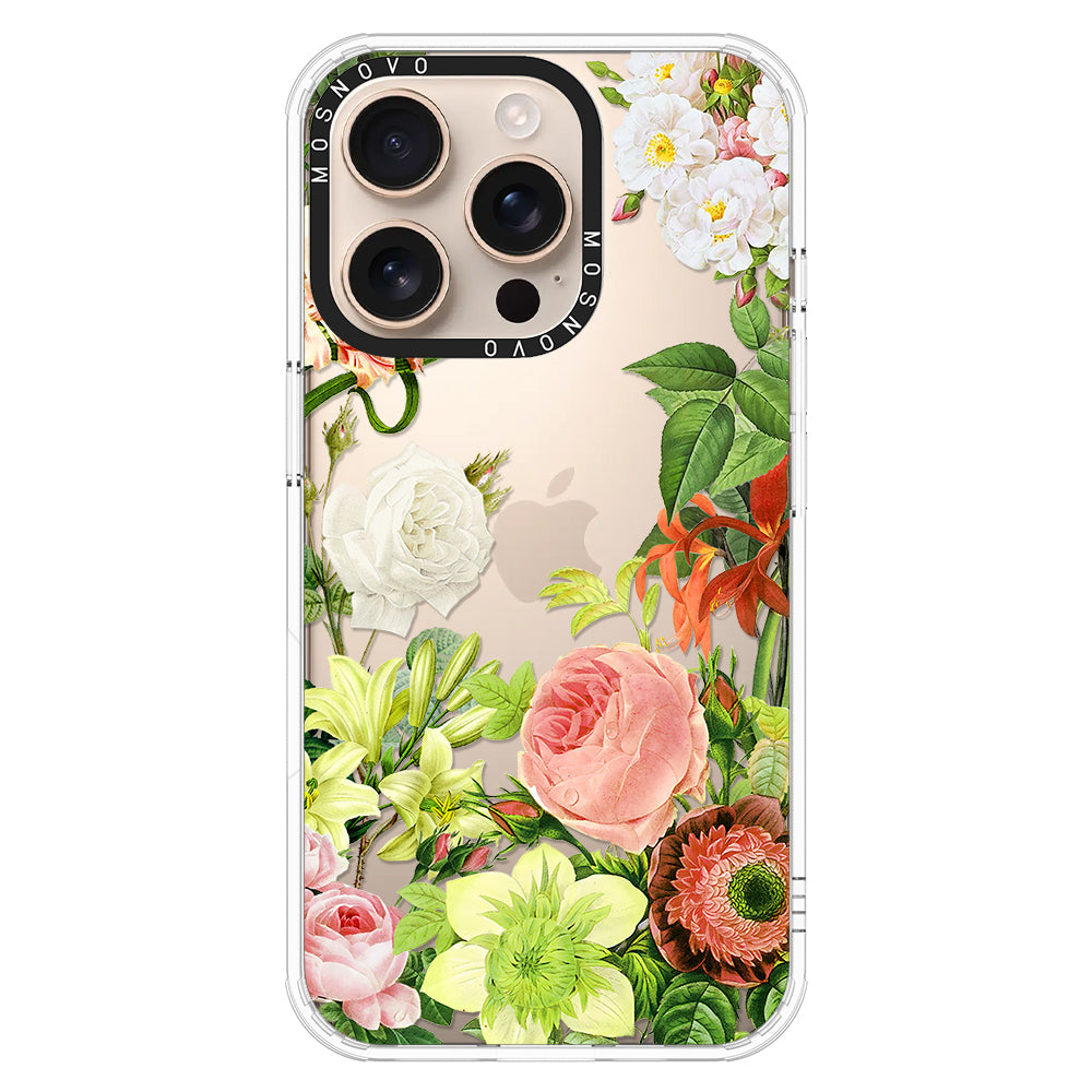 Botanical Garden Phone Case - iPhone 16 Pro Case - MOSNOVO