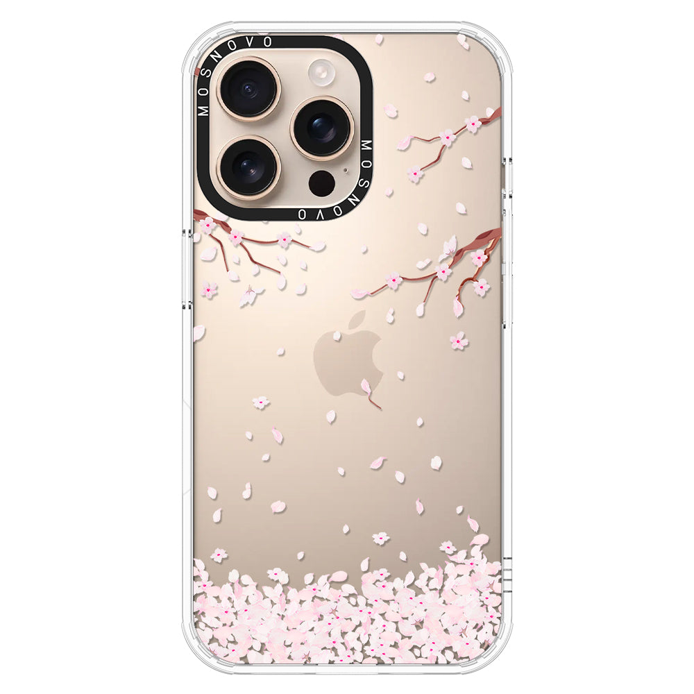 Sakura Phone Case - iPhone 16 Pro Max Case Clear