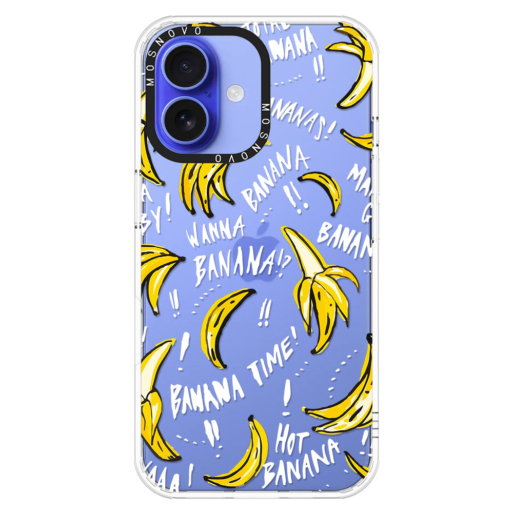 Banana Banana Phone Case - iPhone 16 Case - MOSNOVO