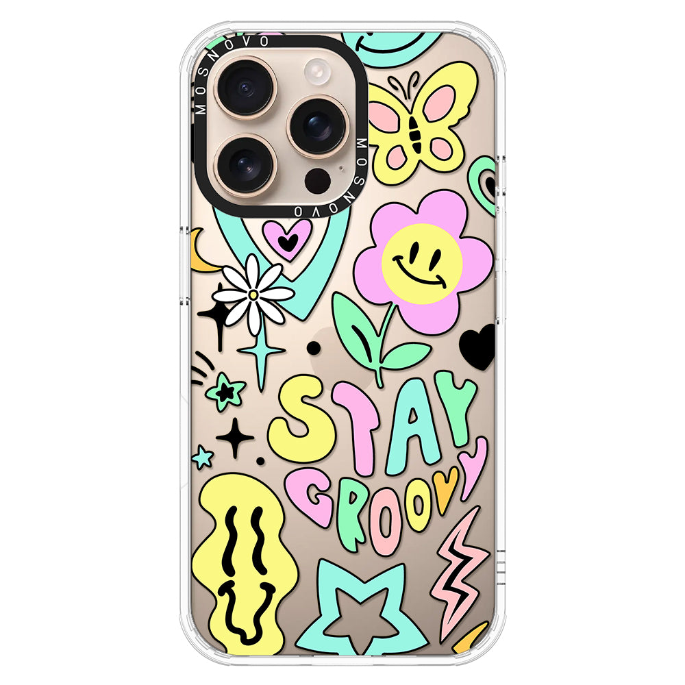 Stay Groovy Phone Case - iPhone 16 Pro Max Case