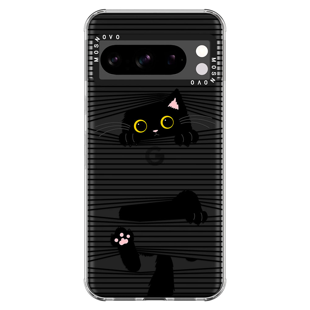 Hidden Black Cat Phone Case - Google Pixel 8 Pro Case