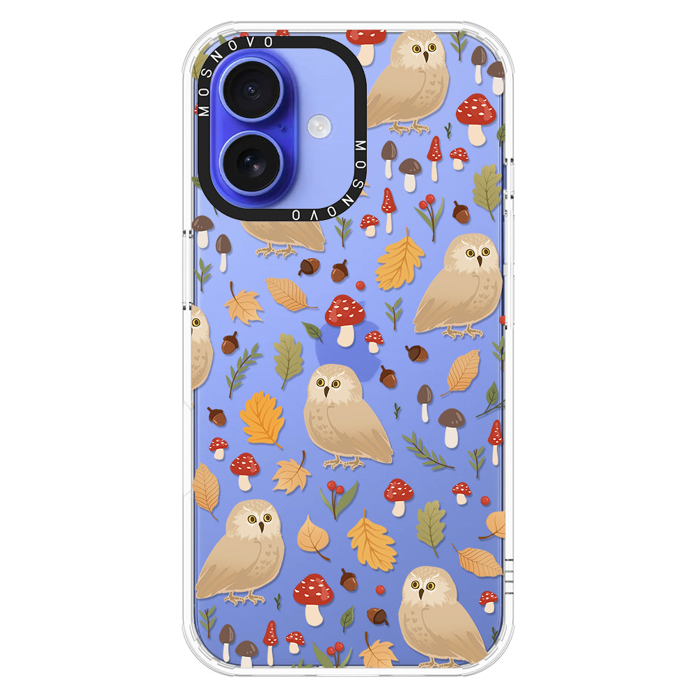 Autumn Owl Phone Case - iPhone 16 Case - MOSNOVO