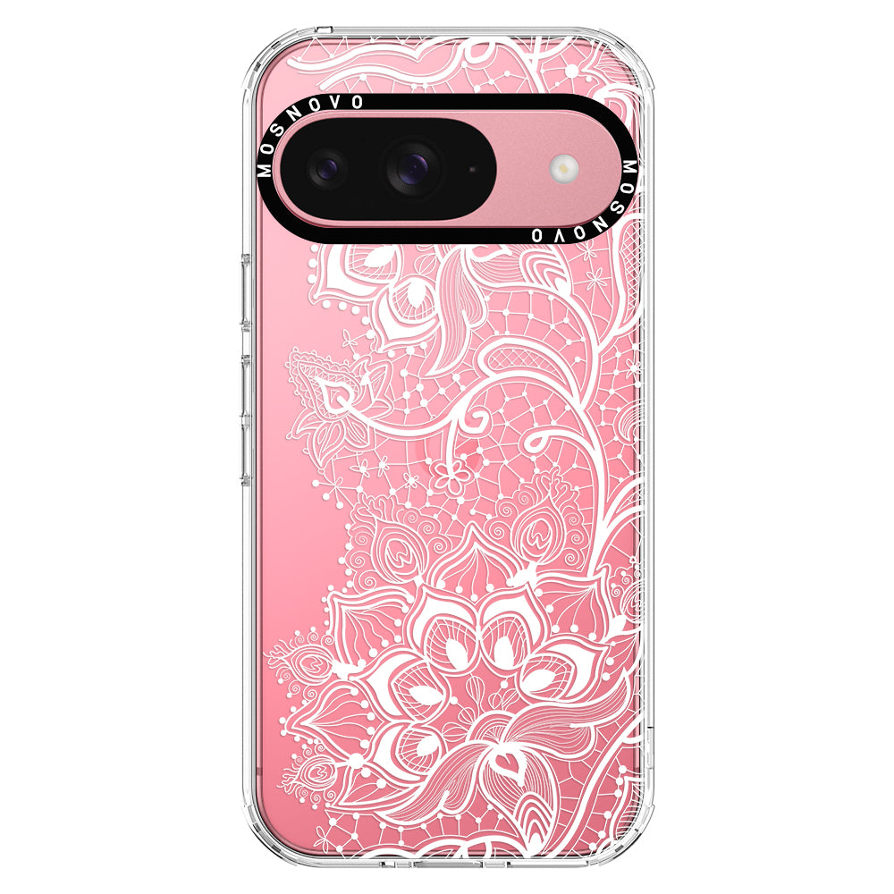 White Lotus Henna Phone Case - Google Pixel 9 Case