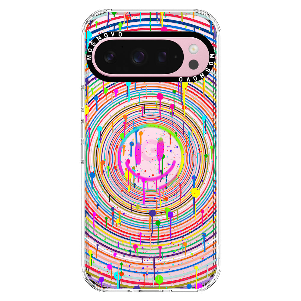 Dripping Smile Art Phone Case - Google Pixel 9 Pro Case