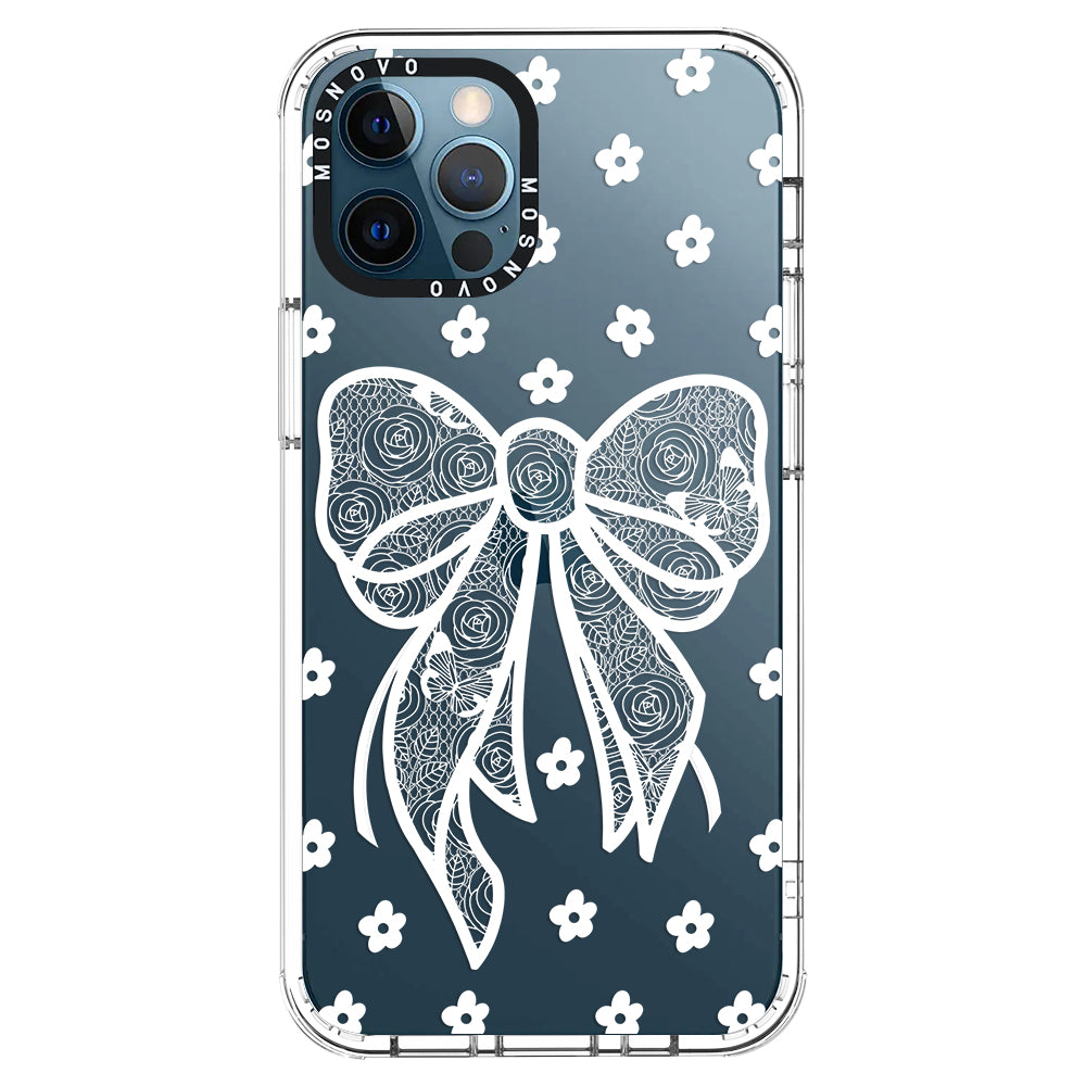 Lacey Bow Phone Case - iPhone 12 Pro Max Case