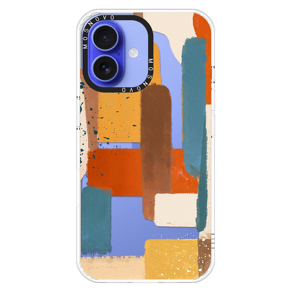 Modern Abstract Artwork Phone Case - iPhone 16 Case - MOSNOVO