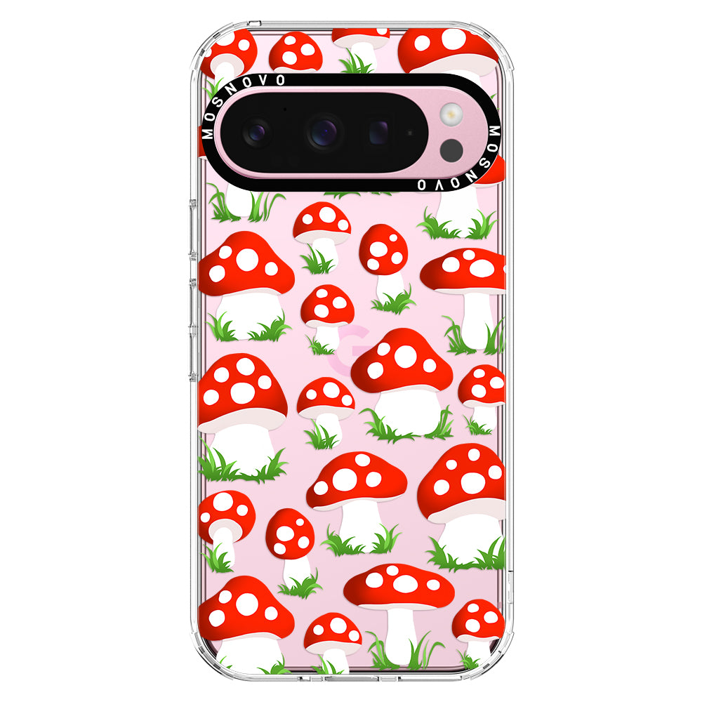 Cute Mushroom Phone Case - Google Pixel 9 Pro Case