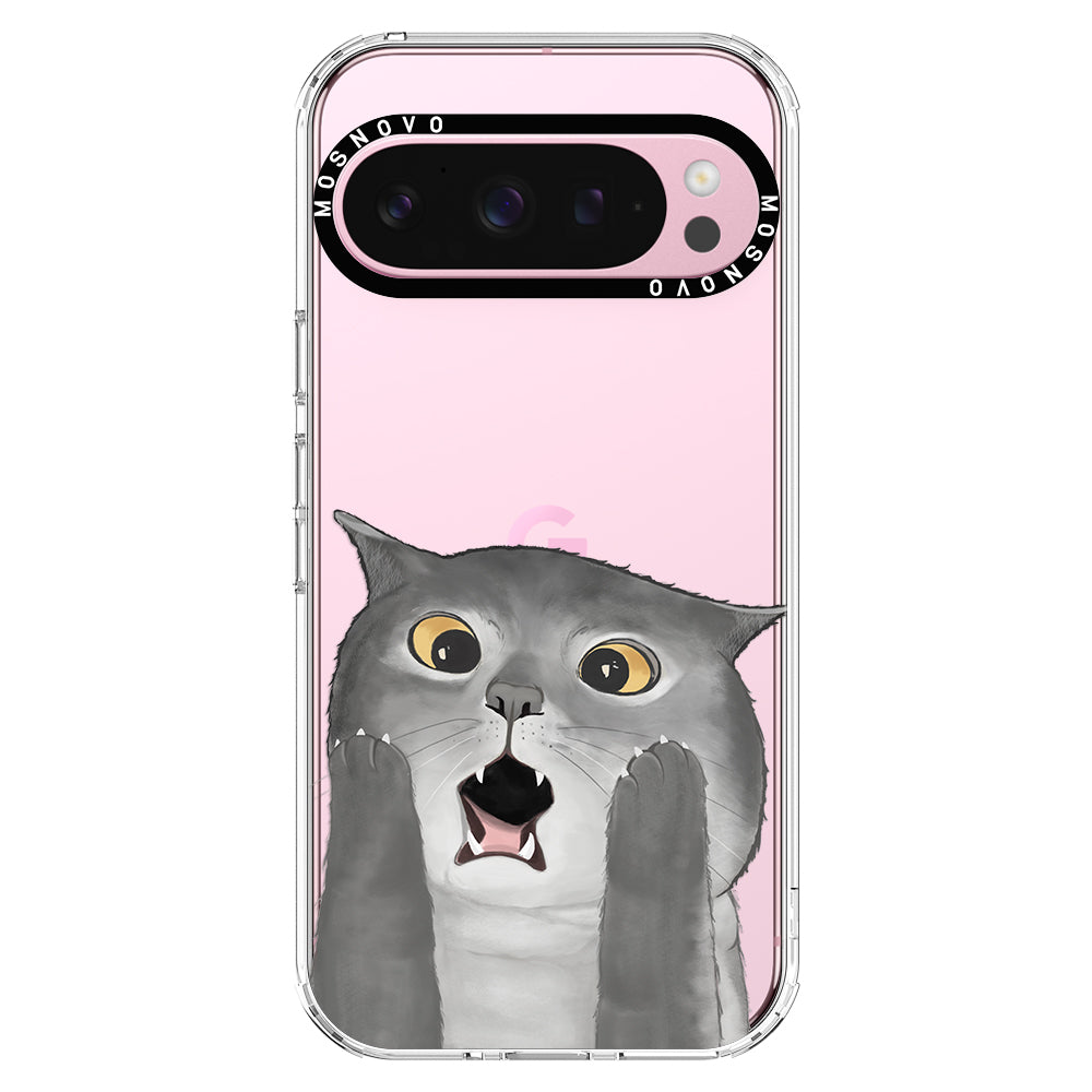 OMG Cat Phone Case - Google Pixel 9 Pro XL Case