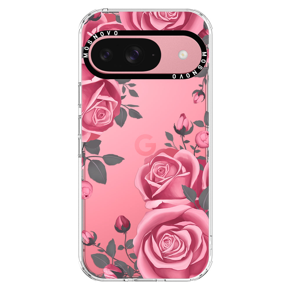 Viva Magenta Flower Phone Case - Google Pixel 9 Case