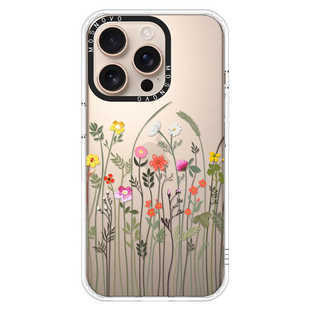 Spring Wildflower Phone Case - iPhone 16 Pro Case - MOSNOVO