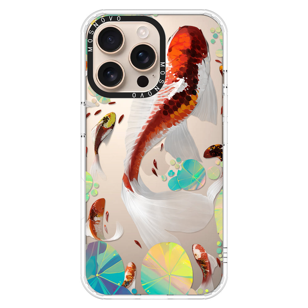 Koi Art Phone Case - iPhone 16 Pro Max Case - MOSNOVO