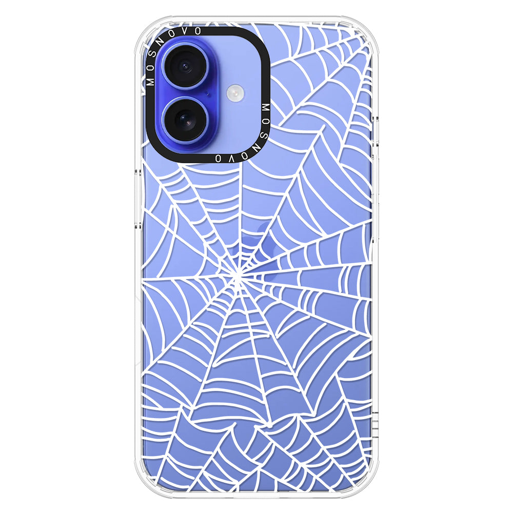 Spider Web Phone Case - iPhone 16 Plus Case - MOSNOVO