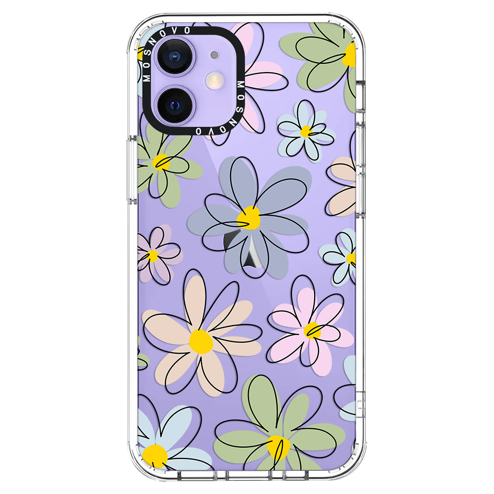 Linear Blooms Phone Case - iPhone 12 Pro Case