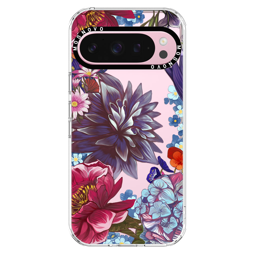 Lilac Floral Phone Case - Google Pixel 9 Pro XL Case