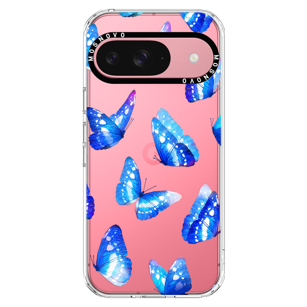 Blue Butterflies Phone Case - Google Pixel 9 Case