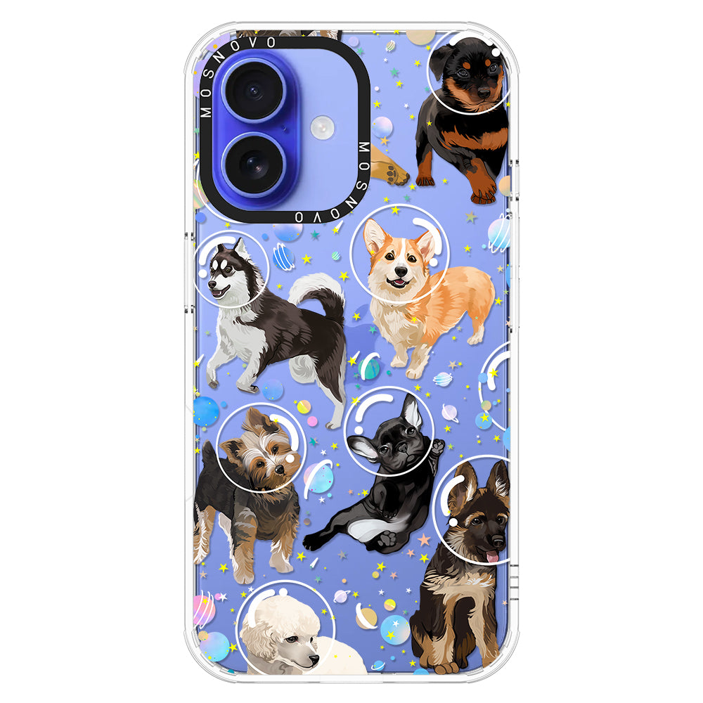 Space Dog Phone Case - iPhone 16 Case - MOSNOVO