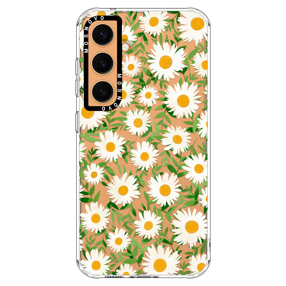 Daisies Phone Case - Samsung Galaxy S24 Plus Case