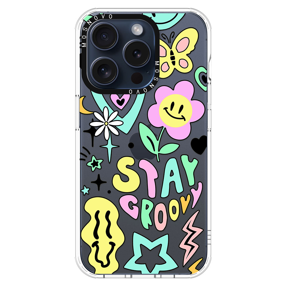 Stay Groovy Phone Case - iPhone 15 Pro Case