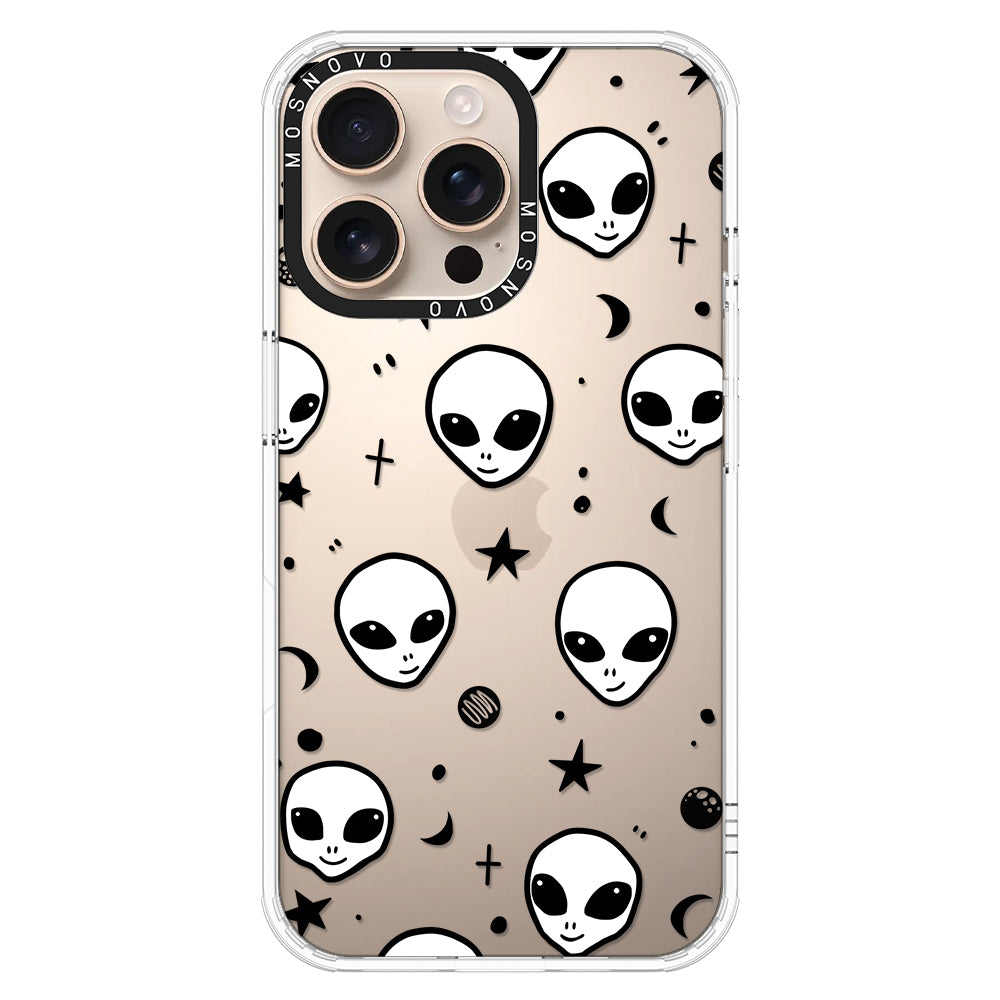 Cute Alien Phone Case - iPhone 16 Pro Max Case - MOSNOVO