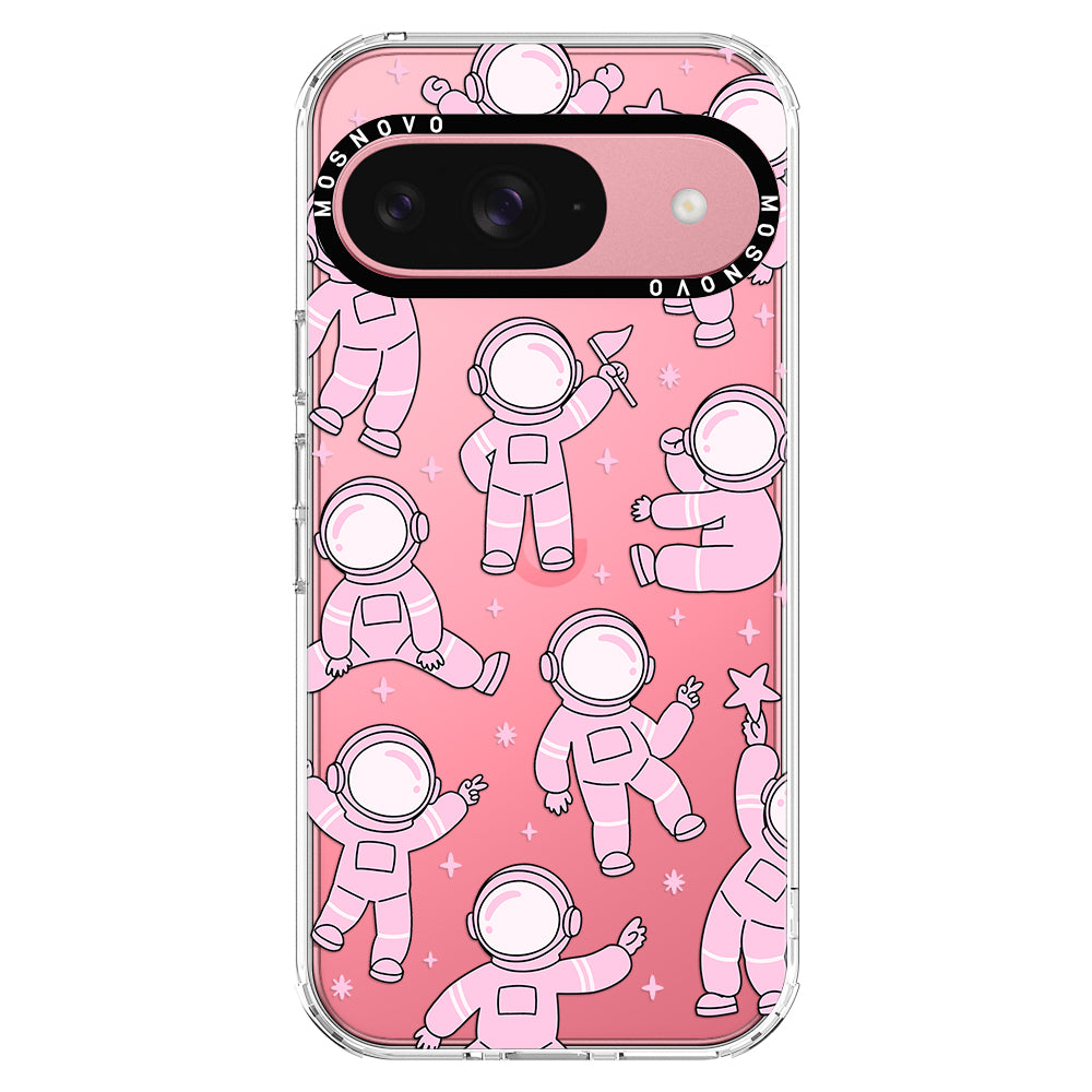 Pink Astronaut Phone Case - Google Pixel 9 Case