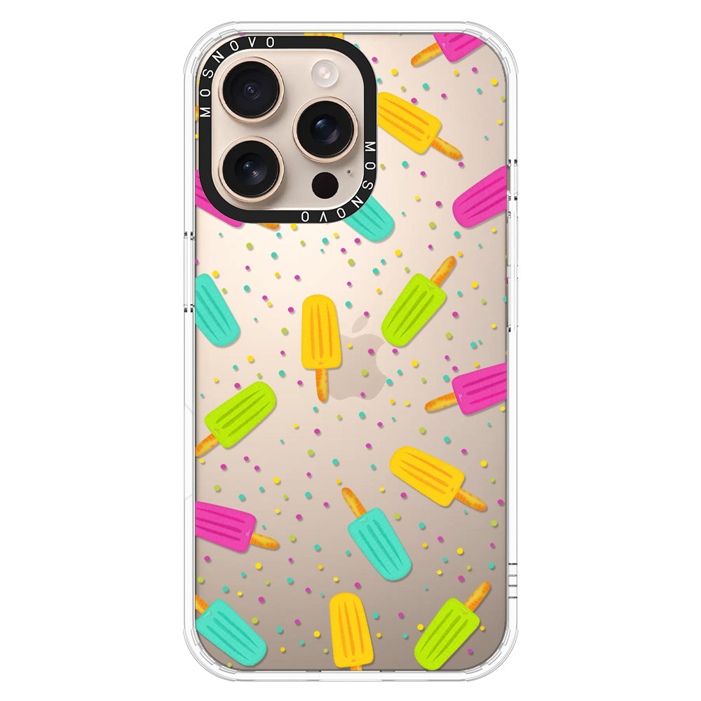 Rainbow Ice Pop Phone Case - iPhone 16 Pro Max Case - MOSNOVO