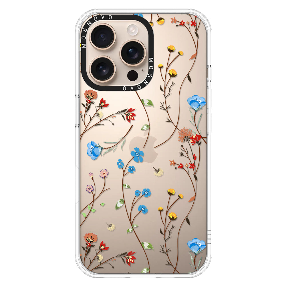 Wildflowers Phone Case - iPhone 16 Pro Max Case - MOSNOVO