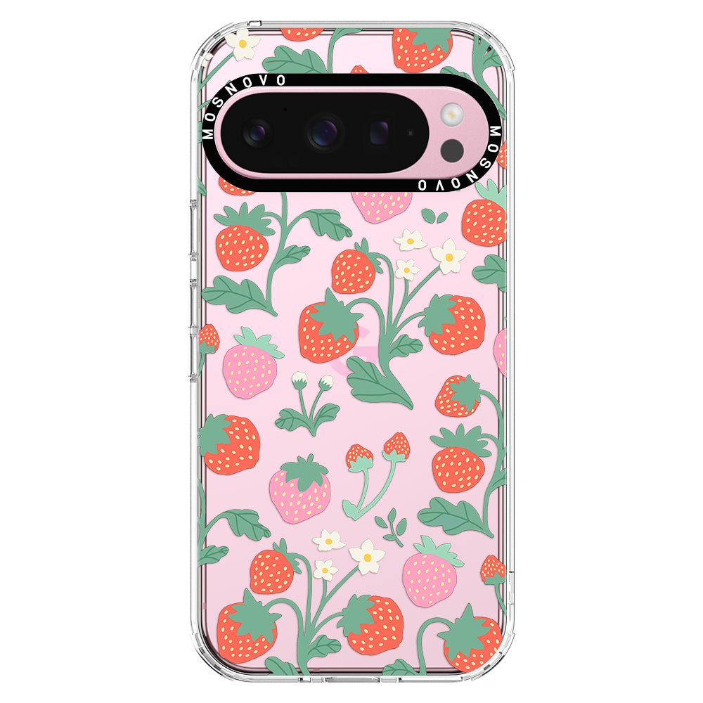 Strawberry Garden Phone Case - Google Pixel 9 Pro XL Case