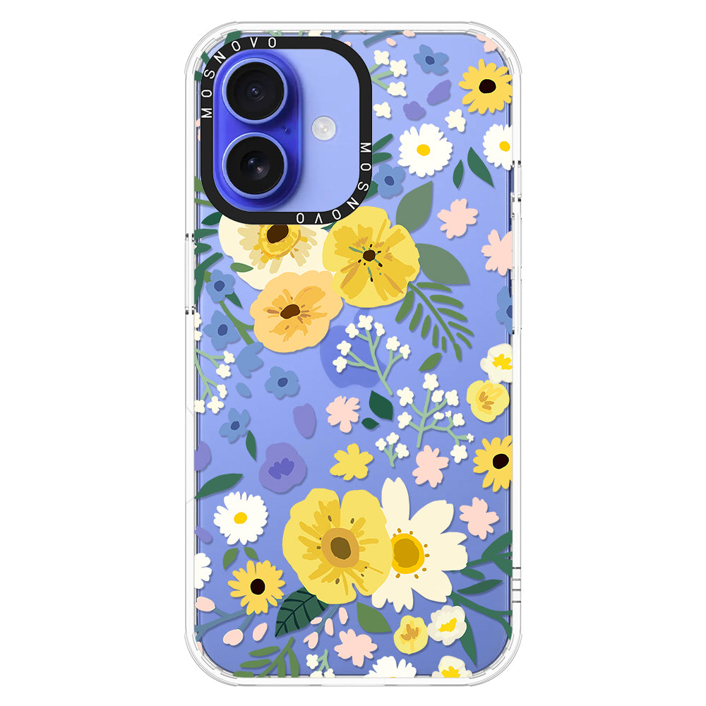 Spring Wild Floral Phone Case - iPhone 16 Case - MOSNOVO