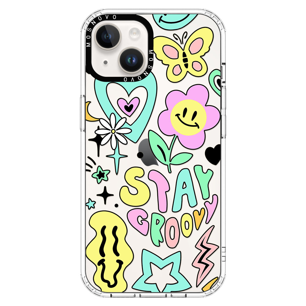 Stay Groovy Phone Case - iPhone 14 Plus Case