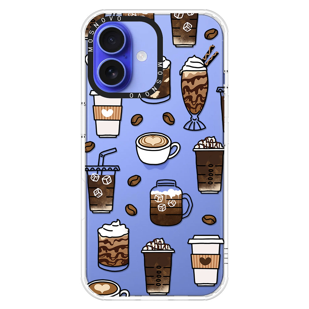 Coffee Phone Case - iPhone 16 Plus Case - MOSNOVO