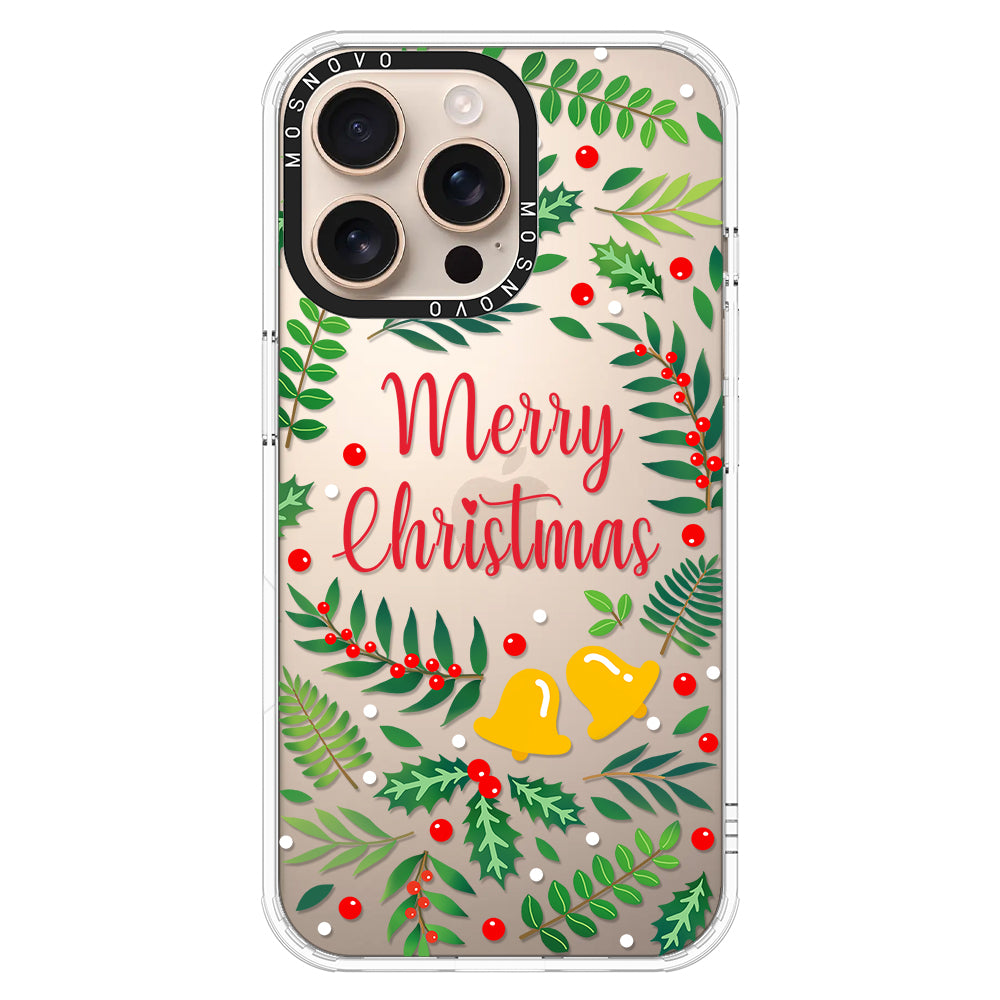 Merry Christmas Phone Case - iPhone 16 Pro Max Case - MOSNOVO