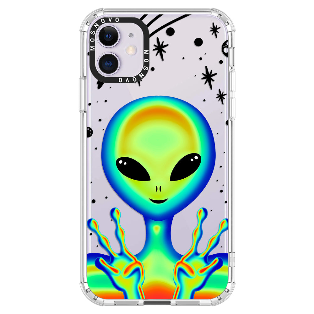 Alien Piece Phone Case - iPhone 11 Case