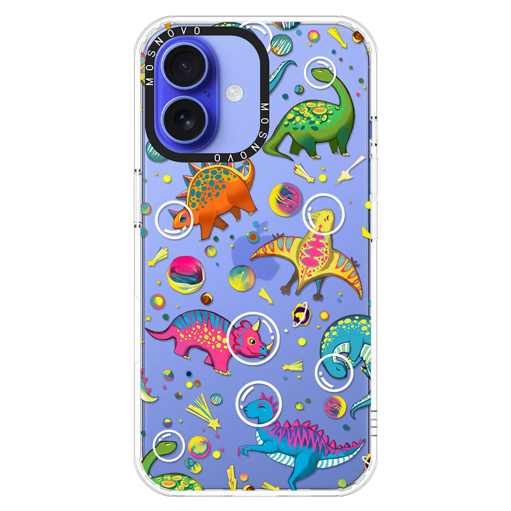 Dinosaur Planet Phone Case - iPhone 16 Case - MOSNOVO