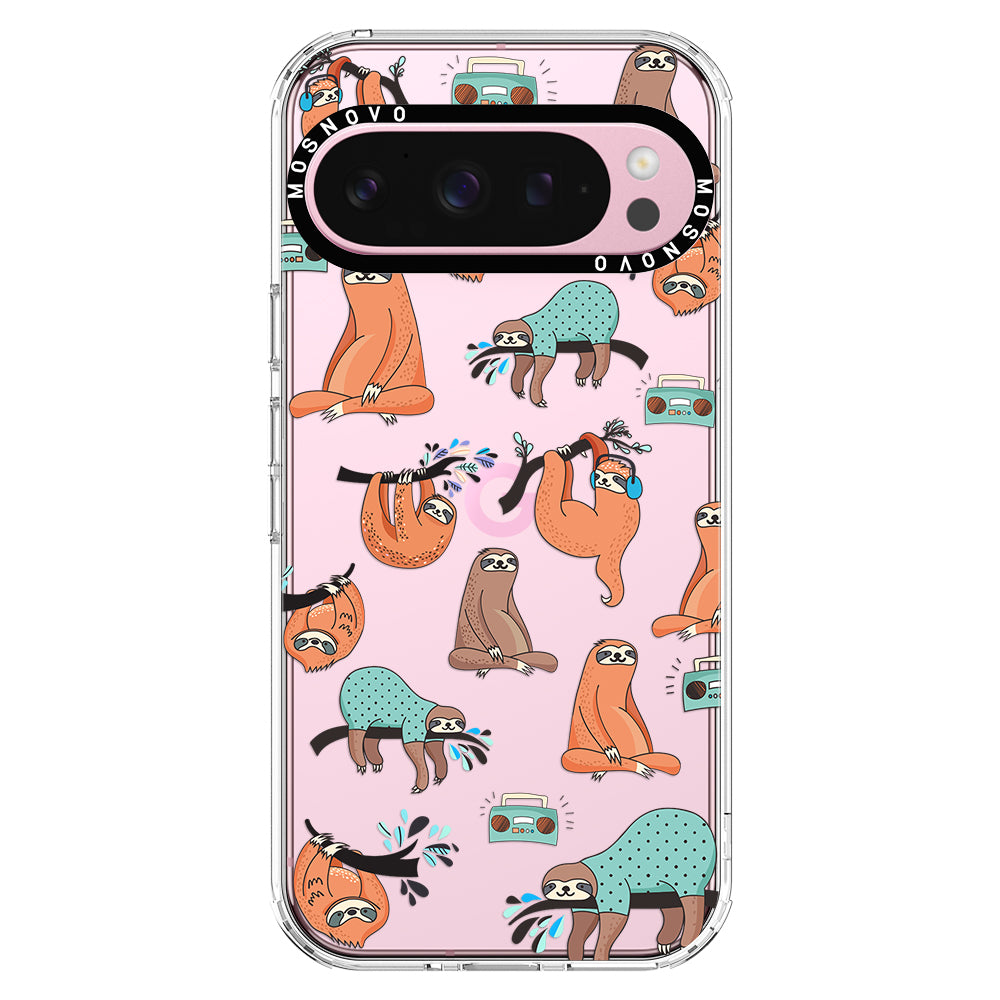 Musical Sloth Phone Case - Google Pixel 9 Pro XL Case