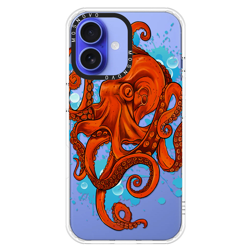 Octupus Phone Case - iPhone 16 Plus Case - MOSNOVO