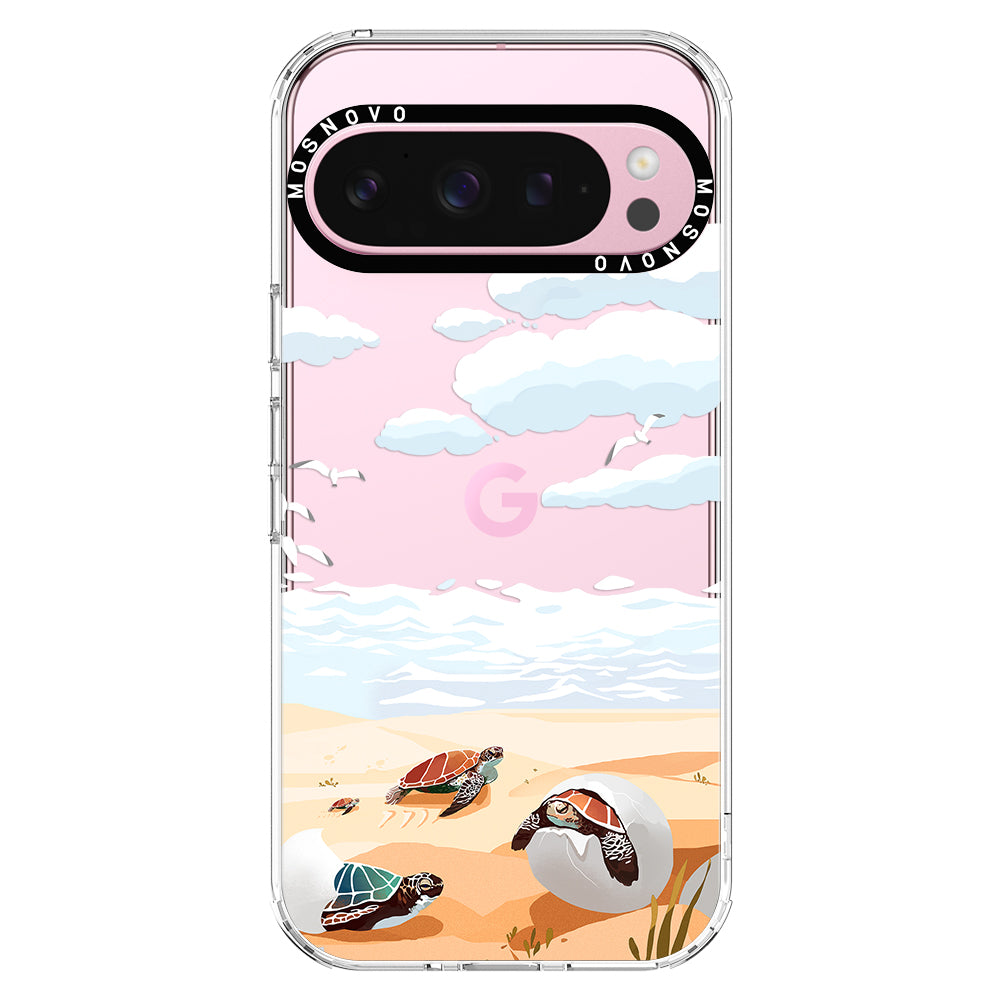 Baby Sea Turtle Phone Case - Google Pixel 9 Pro Case