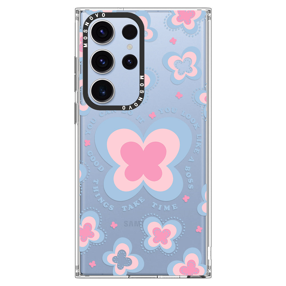 Blooming Butterflies Phone Case - Samsung Galaxy S23 Ultra Case