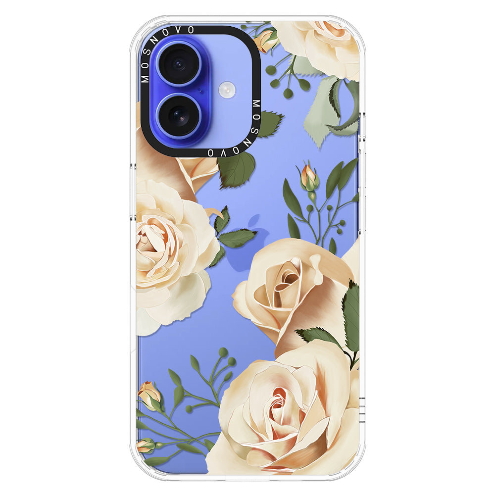 Champagne Roses Phone Case - iPhone 16 Case - MOSNOVO