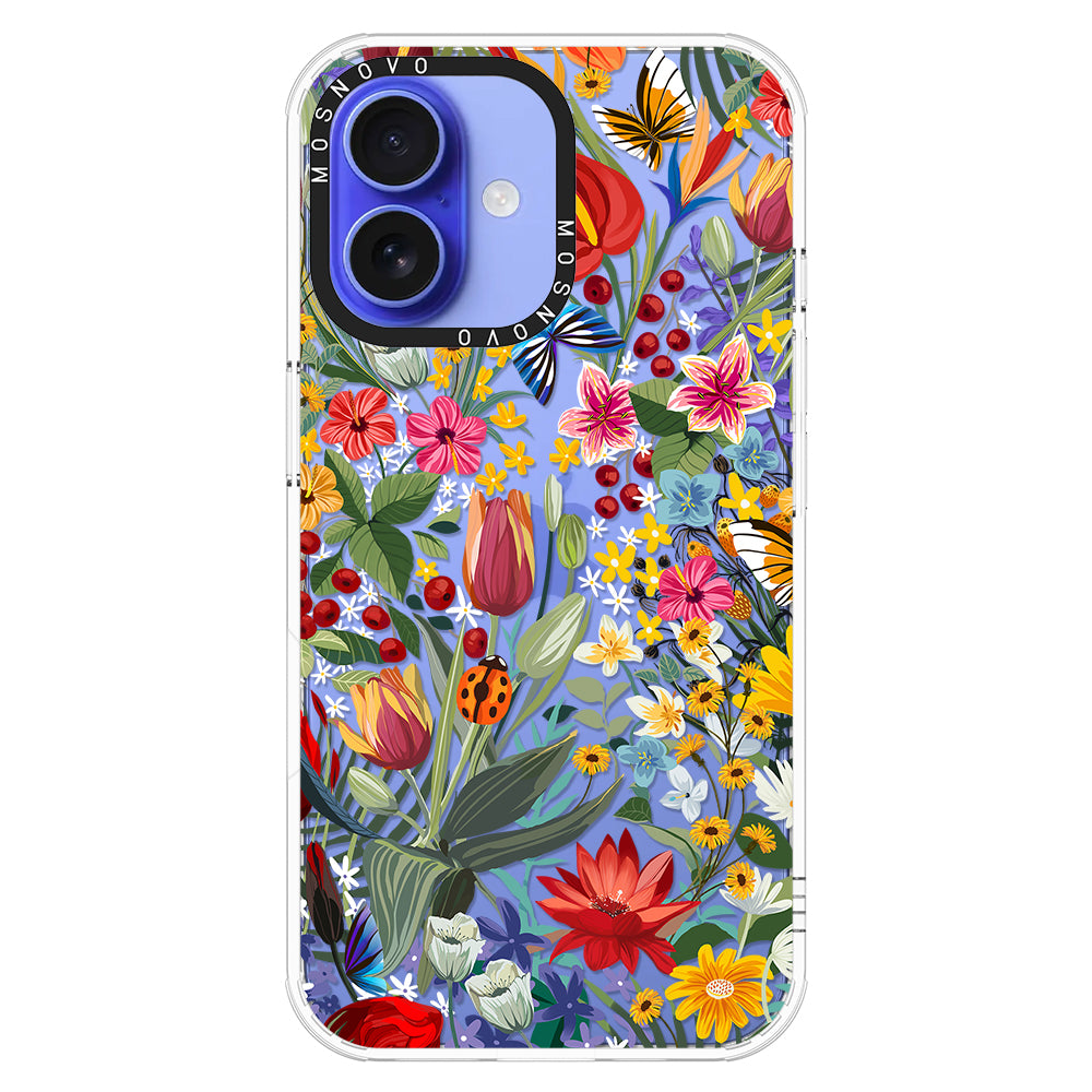 In The Garden Phone Case - iPhone 16 Plus Case - MOSNOVO