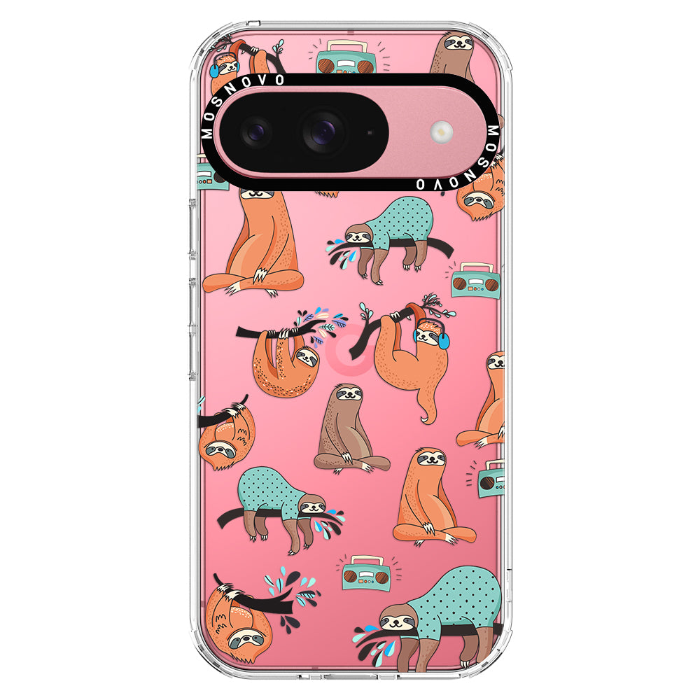 Musical Sloth Phone Case - Google Pixel 9 Case