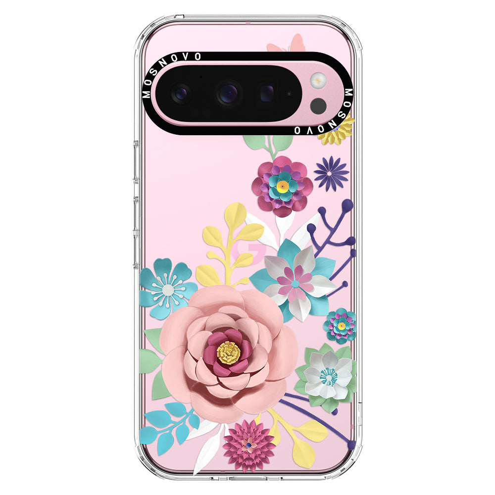 3D Floral Phone Case - Google Pixel 9 Pro Case